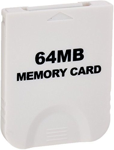 CHILDMORY Bianco 64M Scheda di memoria per Wii NGC Gamecube Console