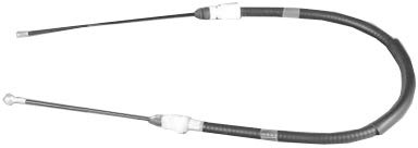Borg & Beck BKB2880 Brake Cable- Lh Rear To Fit Peugeot 607 05-