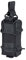 EXCELLENT ELITE SPANKER Open Top Single Pistol Magazintasche Taschenlampe Holster Magazin für Glock19 M1911 Magazine（Einzel + Schwarz）