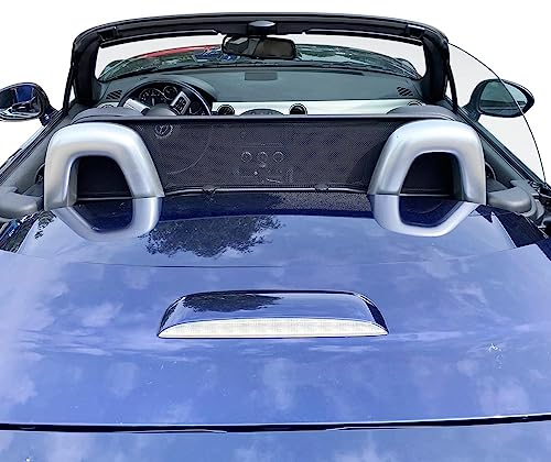 Aperta Windschott passend für Mazda MX-5 (2005-2014) 100% Passgenau OEM Qualität Schwarz Windstop Windabweiser