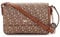 DKNY Damen Bryant-md Flap Xbody Crossbody, Chino Caramel, Einheitsgröße EU