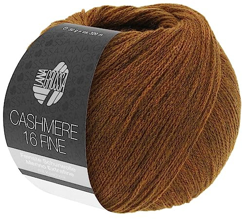 Lana Grossa Cashmere 16 Fine 37 - Braun