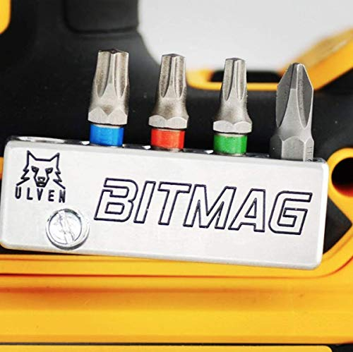 BitMag - Aluminium - Magnetischer Bithalter – für Bohrmaschinen und Treiber