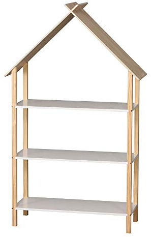 Judy Wild Kid's Spirit Dream BIBLIOTHEQUE Design Maison avec 3 ETAGERES 78,5X30XH131CM