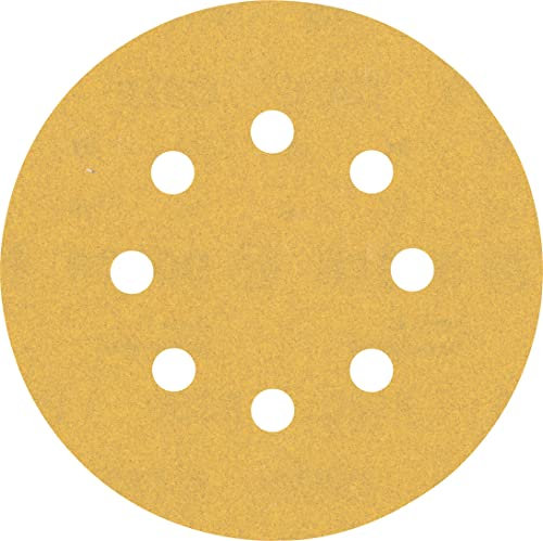 Bosch Professional 5x Expert C470 Sandpaper (for Hardwood, Paint on wood, Ø 125 mm, Grit 180, Accessories Random Orbital Sander)