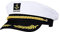 Marine Admiral Hut, Verstellbar Kapitäns Hut, Kapitän Yacht Hut, Kapitänsmütze, Marine Seemann Hut Für Erwachsene für Karneval Mottoparty Partys Cosplay