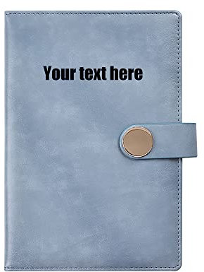 Personalisiertes Notizbuch aus Leder, individuelle Notizbücher zum Schreiben in EIN persönliches nachfüllbares Skizzenbuch, personalisiertes Notizbuch mit Namen, A5-Tagebuch für Frauen und Männer
