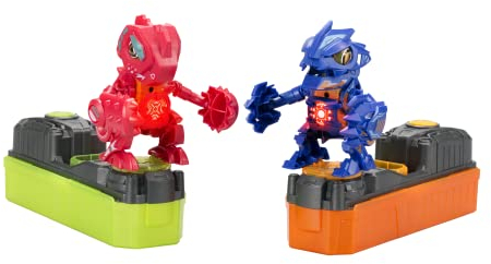 Silverlit YCOO 88138 Biopod Kombat Battle Pack, Elektronische Kreaturen zum Bauen mit 2 Kampfstationen, Interaktives Battle Spielzeug, Licht- und Soundeffekte, Ab 5 Jahren