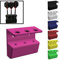 R-Satz Shop Dartpfeil Halterung Wand Set 3 Pfeile Stahl & Softdarts - Auswahl aus 7 Farben (Pink)