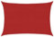 vidaXL Sonnensegel Sonnenschutz Windschutz Sonnendach UV Schutz Sonnenschutzsegel Schattenspender Garten Terrasse Balkon 160g/m² Rot 2x2,5m HDPE