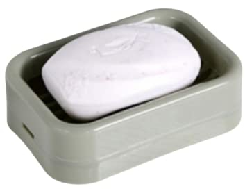 ParENCE - Jabonera/Esponja drenante Ducha, bañera, Fregadero de Cocina, etc. para Viajes y jabón de plástico. Mantiene el jabón seco y Limpio, Limpieza fácil.