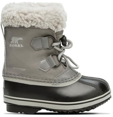Sorel Yoot PAC Nylon Waterproof Stivali Invernali Impermeabili per Bambini e Ragazzi