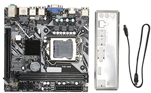 LGA 1155 Motherboard ITX DDR3 für Desktop-PC Computer Motherboard NVME WiFi M.2 VGA HD Ausgang 10 USB 2.0 ITX Komplettes Ersatz-Motherboard für Verbesserte Leistung