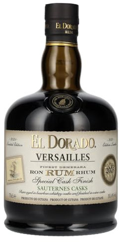 El Dorado Rum VERSAILLES Special Sauternes Casks 2005 55,4% Vol. 0,7l
