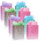 8 Stück Geschenktüten Klein mit Seidenpapier 23× 18× 10cm Geschenktasche Papiertüten mit Henkel Geschenktüten Geburtstag