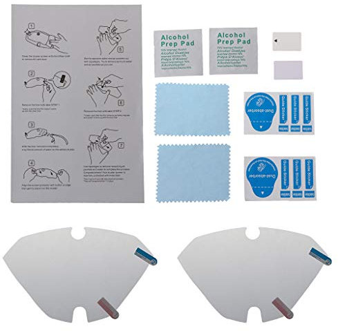 SHITINGRM für NVX Aerox 155 Motorrad Offroad Roller Cluster Kratzer für Folie Displayschutzfolie 2 Set