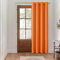 MIULEE Verdunklungsvorhang Orange Blickdichte Vorhänge mit Ösen 1 Stück H 200 x B 140 cm Tür Gardinen Abdunkelnde Wohnzimmer Schlafzimmer Blackout Curtain