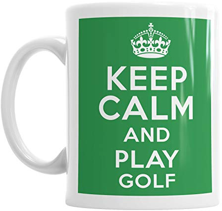 Keep Calm and Play Golf 11oz Ceramic Mug