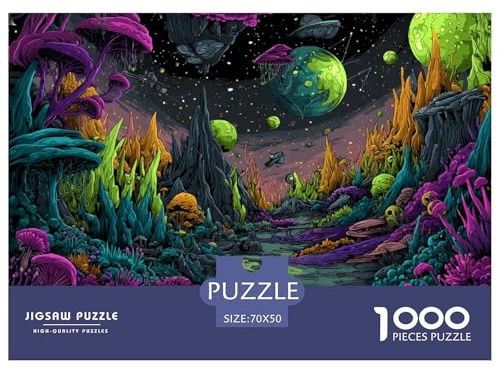 Jungle 1000 Teile Puzzle Lernspiel, klassisches Puzzle, Herausforderungsspiel für Erwachsene und Kinder, 70 x 50 cm/1000 Stück