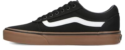 Vans Men's Ward Sneaker, Canvas Black Gum, 8 UK