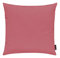 Fino Komplettes Kissen Set Magma Kissenhüllen Zwei Füllkissen Goodman - ca. 50 x 50 cm - Kissenhüllen einfarbig, Farbe:Magma_Peach_087
