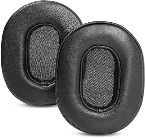 Upgraded Protein Leather Ear Pads Cups Cushions Replacement Compatible with Sennheiser HD 4.40 HD 4.50 HD 4.40BT HD 4.50 BT HD 4.50 SE Headphones (Black Sheepskin Leather)