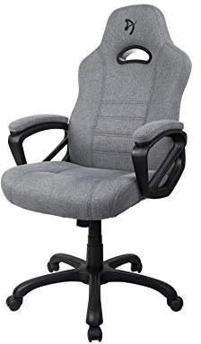 Arozzi Enzo Woven Fabric Chair (Black)