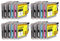 Supply Guy 20 Druckerpatronen kompatibel mit Brother LC-985 für DCP-J125 DCP-J140w DCP-J315w DCP-J515w MFC-J220 MFC-J265w MFC-J410 MFC-J410 Series MFC-J415w