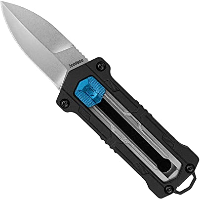 Kershaw Kapsule Sliding Button Lock, 1190, Schwarz