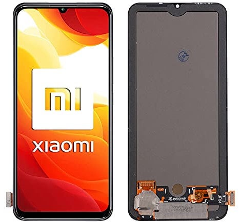 SwarKing La pantalla LCD es compatible con Xiaomi Mi 10 Lite 5G (negro sin marco) para reemplazar pantallas y herramientas