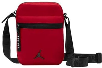 Nike Air Jordan Festival Crossbody-Tasche, 12,7 x 3,2 x 17,8 cm (L x B x H), Gym Red, Umhängetasche