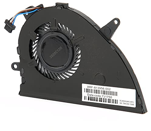 ASHATA Reemplazo del Ventilador de Refrigeración de la CPU del Portátil para para la Serie Pavilion 15-CS 15-CW, Ventiladores de PC Fuerte Disipación de Calor Ordenador Duradero para