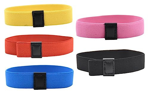 CIYODO Elastische Bento Kasten Gurte 5 Farben Satz Strapazierfähige Lunchbox Befestigungsriemen Lebensmittelbox Zubehör Tragbar Für Schule Und Arbeit