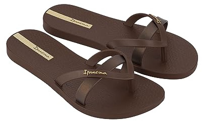 Ipanema Damen Kirei FEM Flipflop, Brown/Bronze, 37 EU
