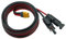 YIMIKEDAYA Solar auf XT60 Adapter Solar Kabel 10AWG Solarpanel Kabel Kompatibel mit Ecoflow River Delta Series Bluetti Tragbare Powerstation Solarpanel (10AWG 2M)
