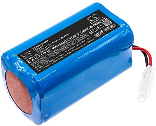 Cameron Sino Ersatz Akku für Bissell 2859, 3115, Dry Robotic Vacuum, SpinWave Wet PN:Bissell 1625424 2600mAh / 38.48Wh