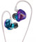 EZ EAR TKZK TK01 Auricular HiFi de Nivel básico, in Ear Monitor de Graves Profundos con Auricular Interno Tesla DD Altamente restaurado con Cable 2 Pin para música, Pop, ACG (púrpura, sin micrófono)