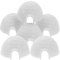 ifundom 6 Stück Mini-Iglu-Spielzeug, lebensechte Iglu-Modelle, Mikro-Landschaftsdekoration für Kinder, Puppenhaus, Fotografie-Requisiten
