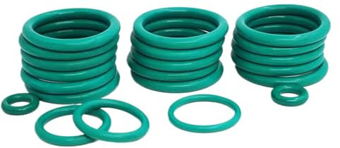 20 Stück Fluorkautschuk-O-Ringe, 43mm AD, 40mm ID, 1.5mm Breite, O-Ringe, FKM-Dichtungsdichtung für Maschineninstallationen