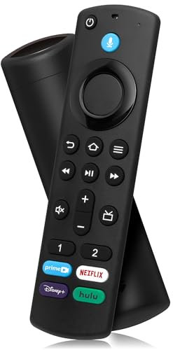 Voice Remote Control for Fire-TV-Stick/Cube/Lite/4K/4K Max and Compatible with Insignia/Toshiba/Pioneer Fire Smart TV-3rd Gen Pro Plus