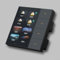 3,5 Zoll Smart Wandschalter, für Tuya für Zigbee Wandschalter Touchscreen 4 Gruppen Schalter 8-Wege, Smart Scene Wandlichtschalter Panel (Schwarz)