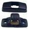 HUVNEXA X1 Sonnenblende Haken Clip Halterung Aufhänger, for VW, for Polo 9N, for Golf, for 4 T4, for Skoda, for Octavia, for 2 A5, for Superb 1 Fabia, for Seat Altea Ibiza Leon 3B0857561(Black-1 Set)