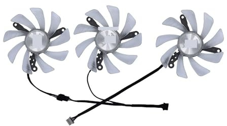 ZMHYGEW GPU-Kühler, Grafikkartenlüfter, TH9215B2H-PFC01, für Palit für RTX 3080 3070Ti 3090 3080Ti für GameRock OC,Videokartenkühlung(Triple Fan)