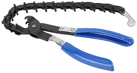 Universal Exhaust and Tail Pipe Tube Cutter Tool with Cutting Chain for Automotive Repair – High Quality Carbon Steel Pipe Cut Off Tool for 3/4 to 3 Inch Diameter Tubes – Heavy