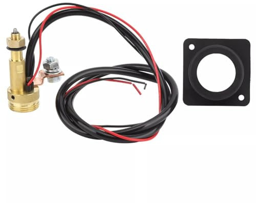 Getdoublerich MIG Schweißpanelsteckdose, Euro-Zentralanschluss-Adapter, Taschenlampen-Umbausatz, Drahtzufuhr-Schnittstellenmontage