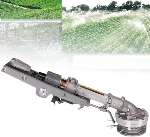 Schlagregner für Bauernhöfe und Obstgärten, 360°-Bewässerungssystem, einstellbare Geschwindigkeit und Winkel, Sprühdurchmesser 10-100 m, große Flächenabdeckung