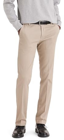 Dockers Easy Khaki Slim Fit, Pantaloni Uomo, Timber Wolf, 33W / 32L