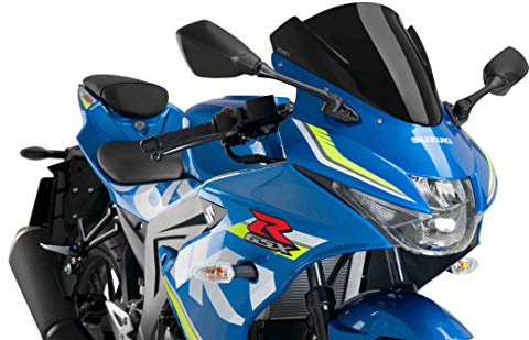 Puig 9721N Z-Racing Scheibe optimierte Aerodynamik, Schwarz