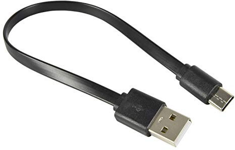 Kurzes Flach USB Stecker C Sync & Charge Mobiltelefone Phone/Laptop/MacBook Kabel 0,2 m [0.2 Meter]