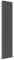 Sovereign Anthracite Aluminium Designer Radiators Central Heating Heater Vertical Double Panel - 375 x 1800mm